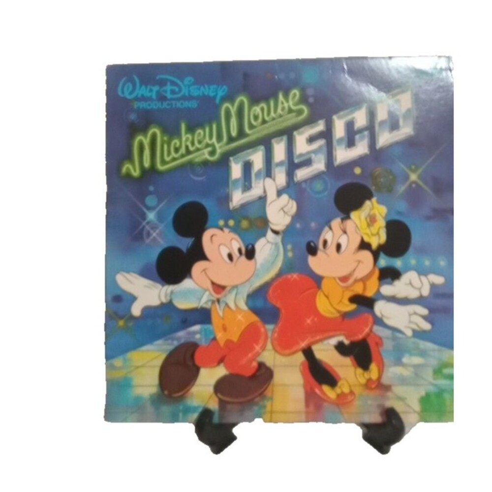 Vintage Walt Disney Mickey Mouse Disco 12" Vinyl LP Disneyland Records